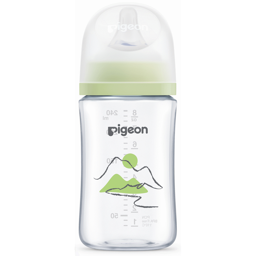 Pigeon Softouch Nursing Bottle T-Ester 240ml - Mountain