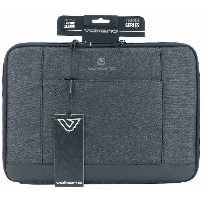 Volkano Trend Series 13.3 to 14.1-Inch Laptop Sleeve - Grey