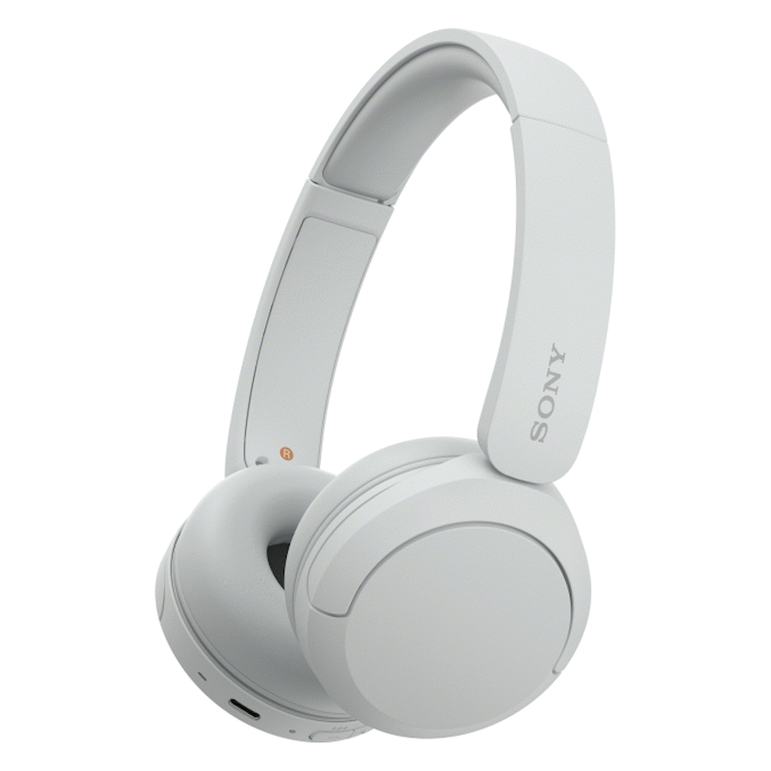Sony WH-CH520 (White) Bluetooth On-Ear Headphones