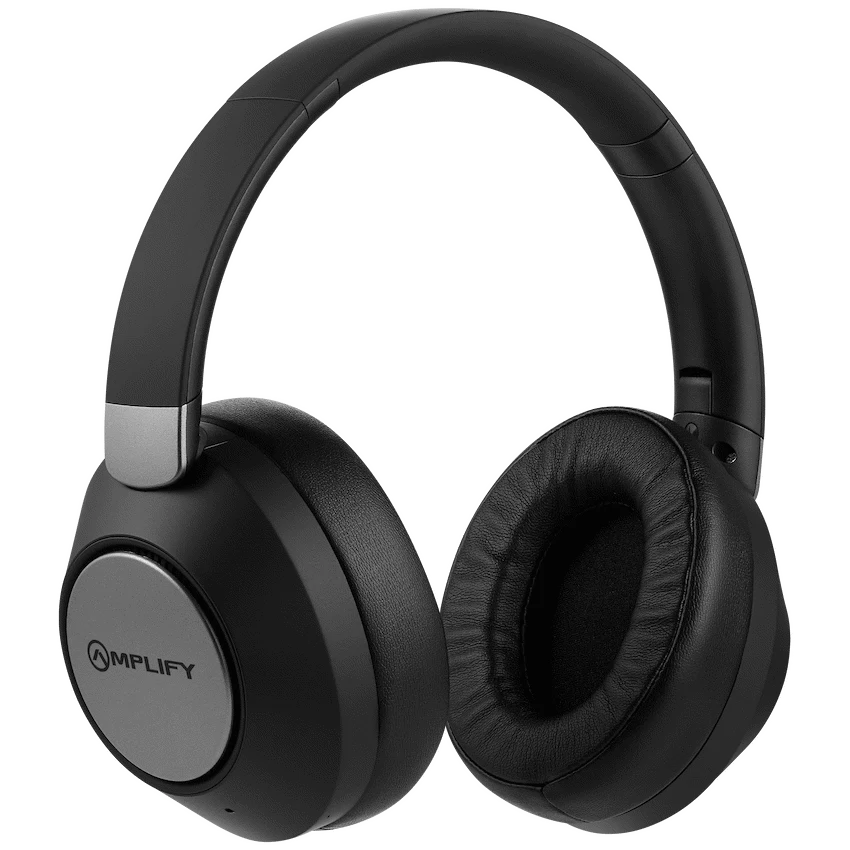 Amplify Onyx Bluetooth Wireless Headphones with ANC - Black