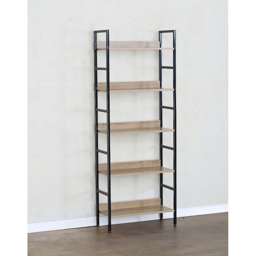 Everfurn Ethan Bookshelf - Oak