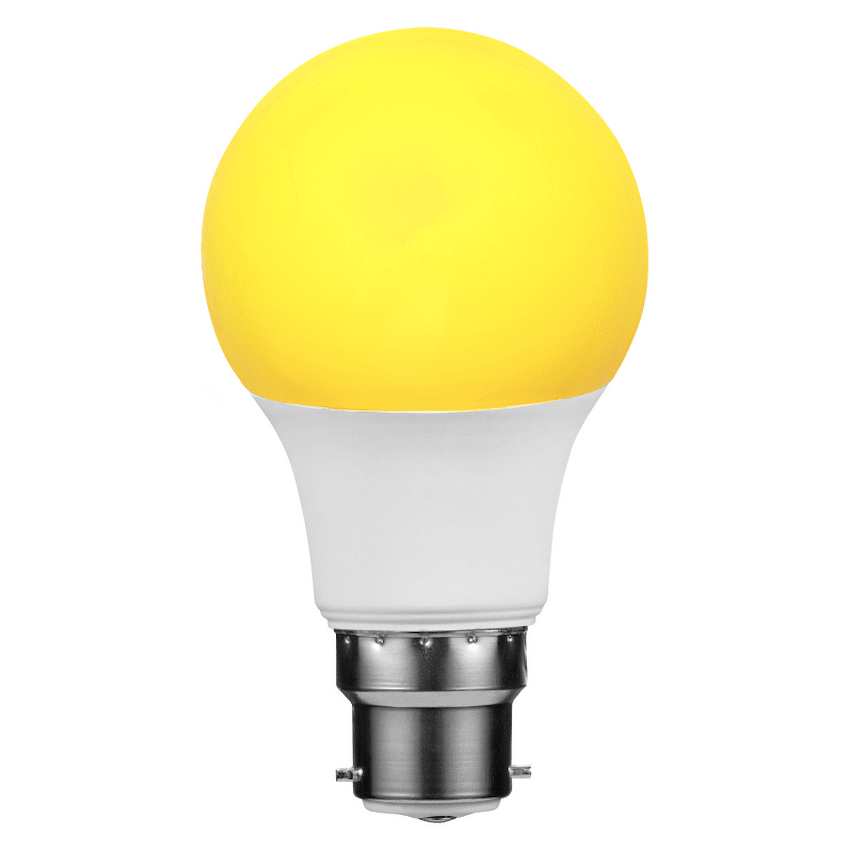 Switched 7w A60 LED Insect Lamp B22