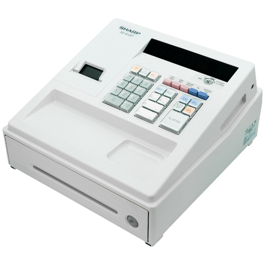 Sharp XE-A137-WH Cash register