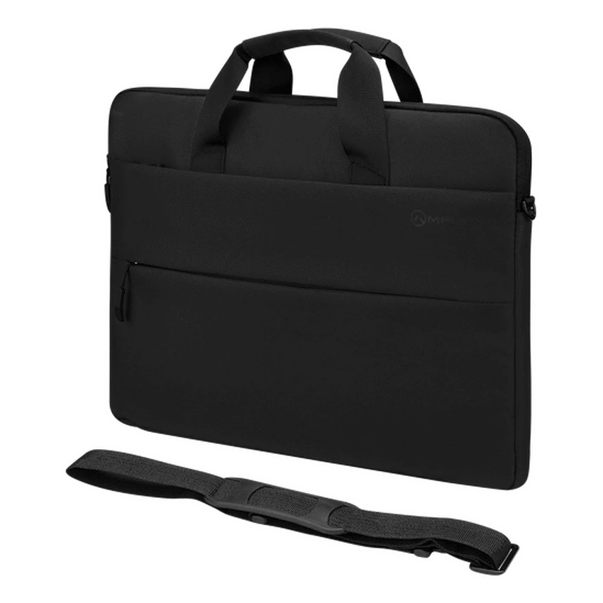 Amplify Cuba 15.6" Laptop Shoulder Bag Black - Image 4