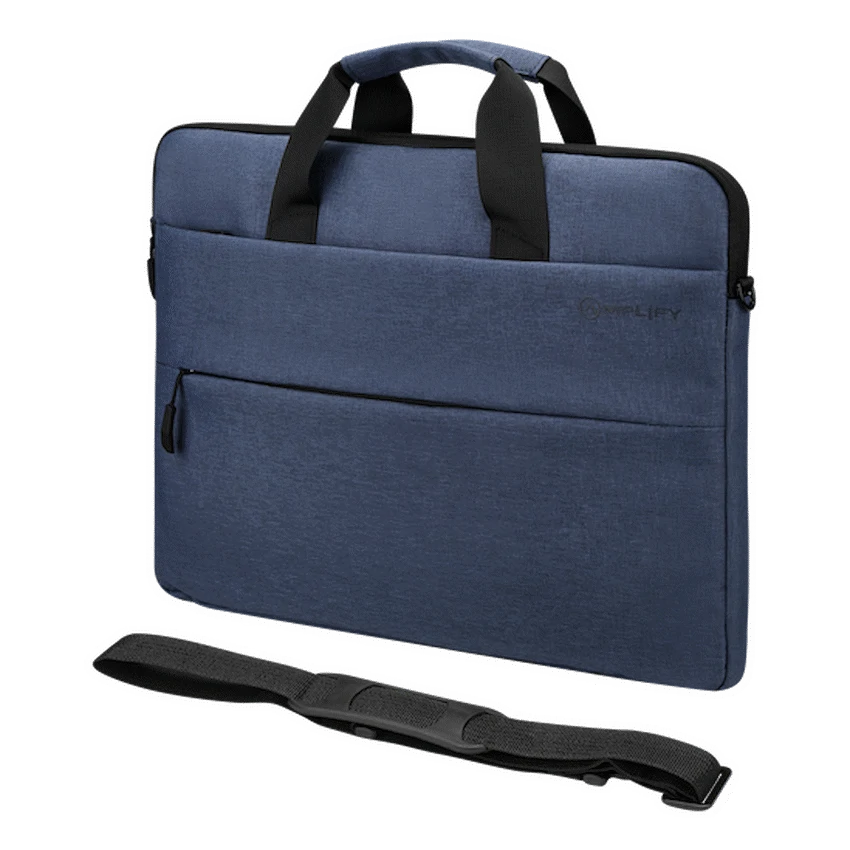 Amplify Cuba 15.6" Laptop Shoulder Bag Black - Image 12