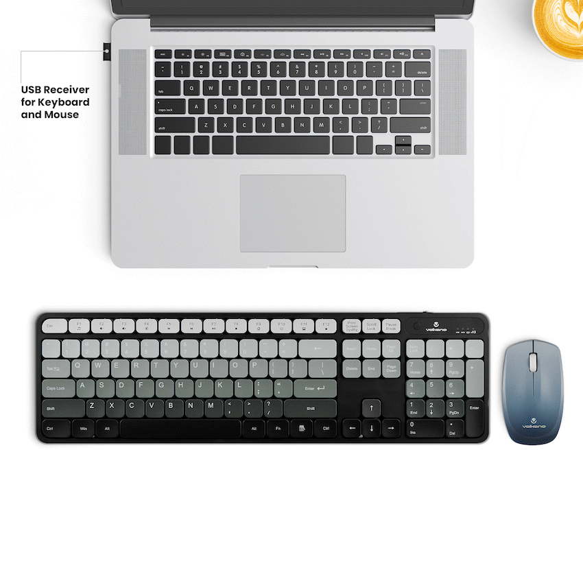 Volkano Prism Series Bluetooth Wireless Keyboard and Mouse - Image 5
