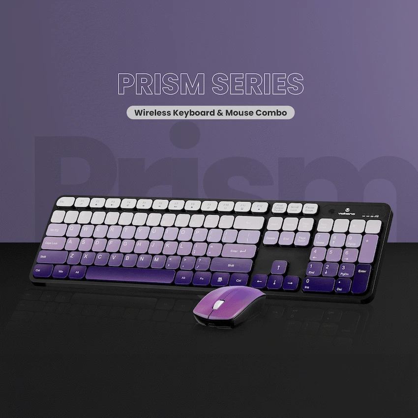 Volkano Prism Series Bluetooth Wireless Keyboard and Mouse - Image 12
