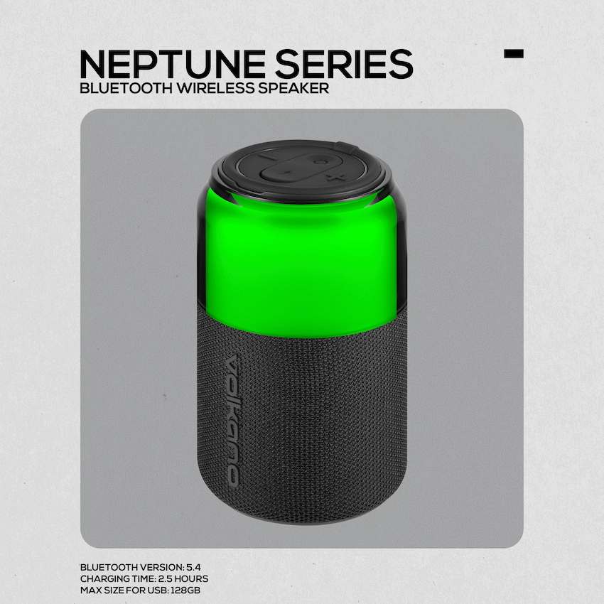 Volkano Neptune Bluetooth Wireless Speaker - Image 2