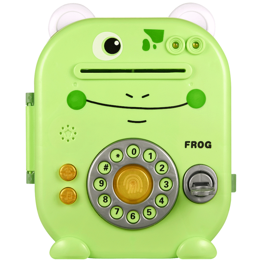 Volkano Kids Frog Series Money Saving Vault