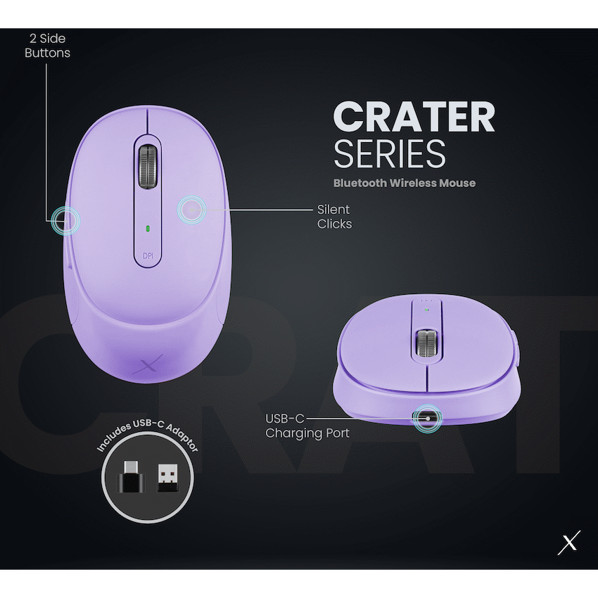 VolkanoX Crater Bluetooth Wireless Mouse - Image 23