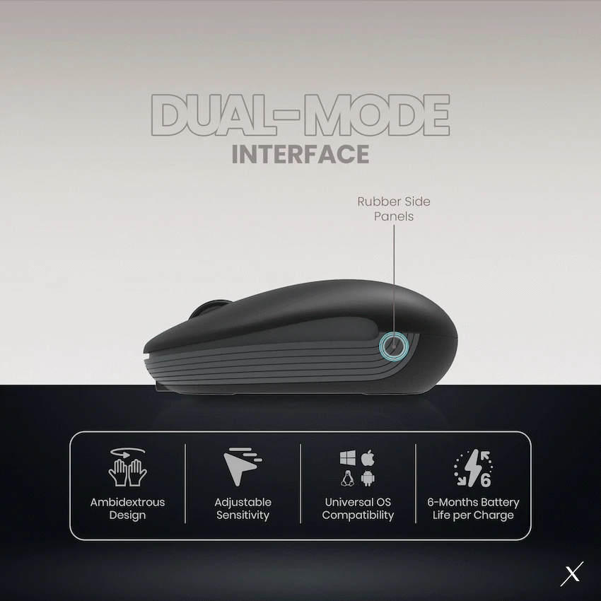 VolkanoX Asher Bluetooth Wireless Mouse - Image 7