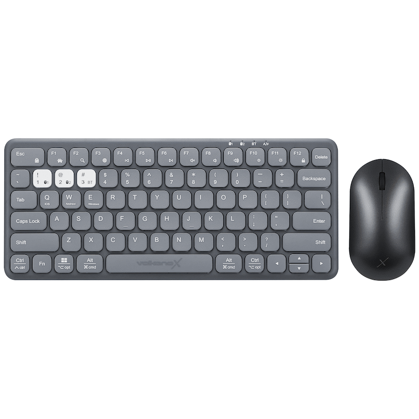 VolkanoX Blaze Bluetooth Wireless Keyboard and Mouse Combo