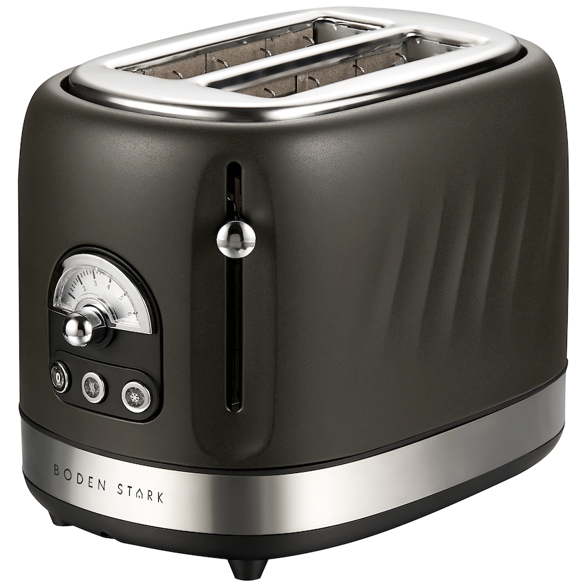 Boden Stark 2-Slice Stainless Steel Toaster