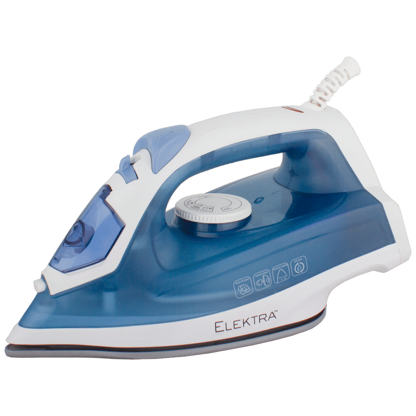 Elektra 2200W Ceramic Steam Iron - Dark Blue