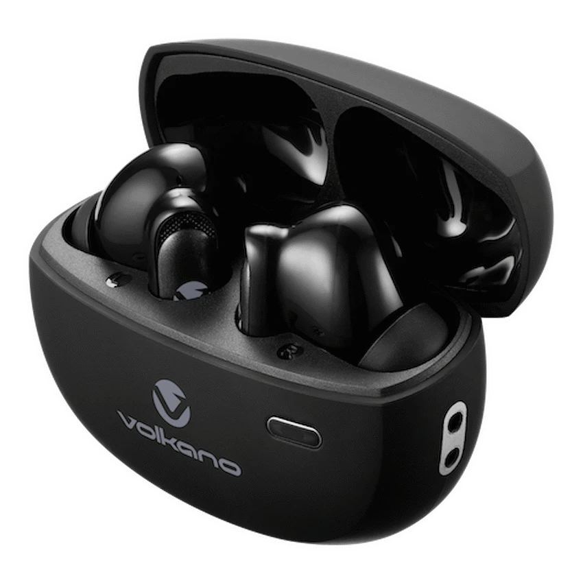 Volkano Nomad Active Noise-Cancelling True Wireless Earphones - Black