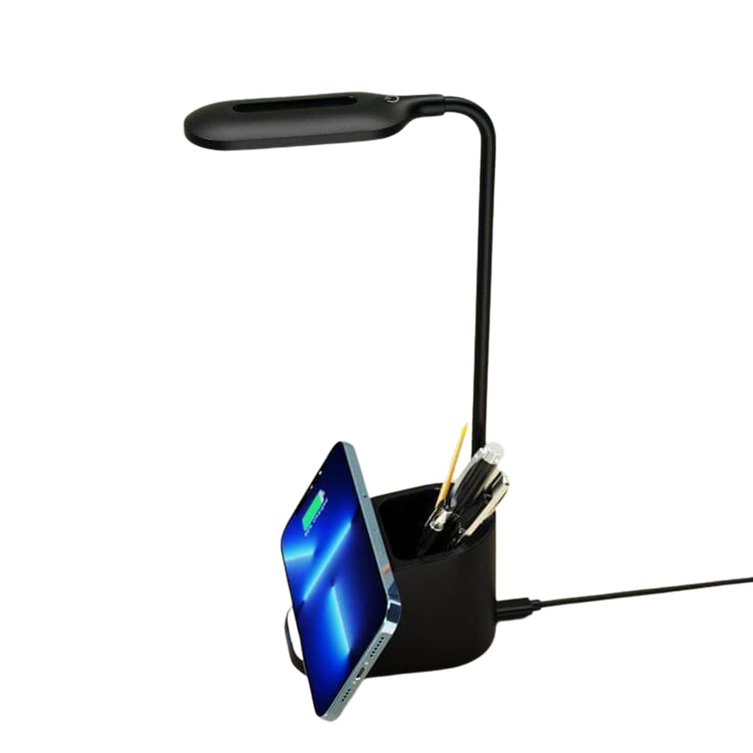 ALMERE - Giftology 3-in-1 Desk Lamp with 15W Wireless Charger & Pen Holder