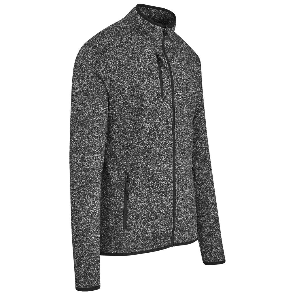 Mens Paragon Fleece Jacket - Charcoal - Image 4