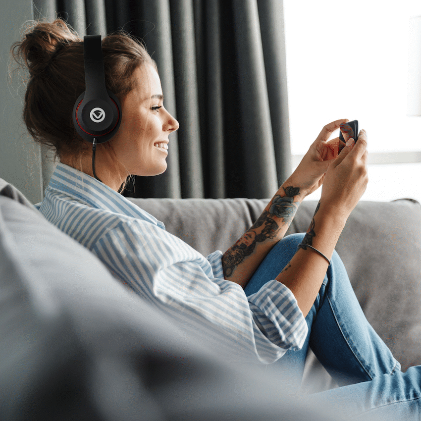 Volkano Falcon Headphones with Microphone - Image 5