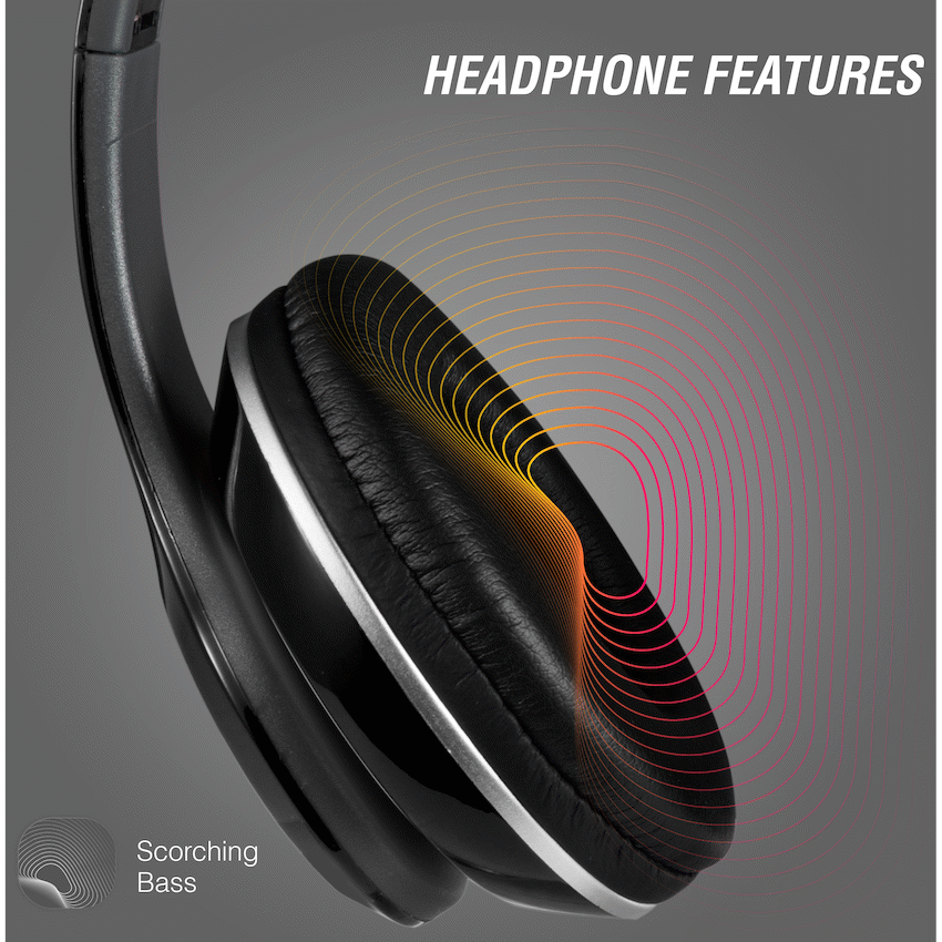 Volkano Falcon Headphones with Microphone - Image 4