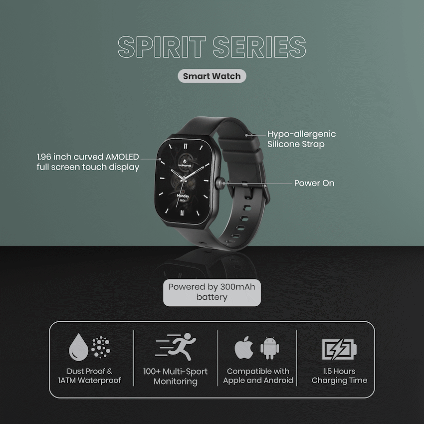 Volkano Spirit Series Smart Watch - Image 16