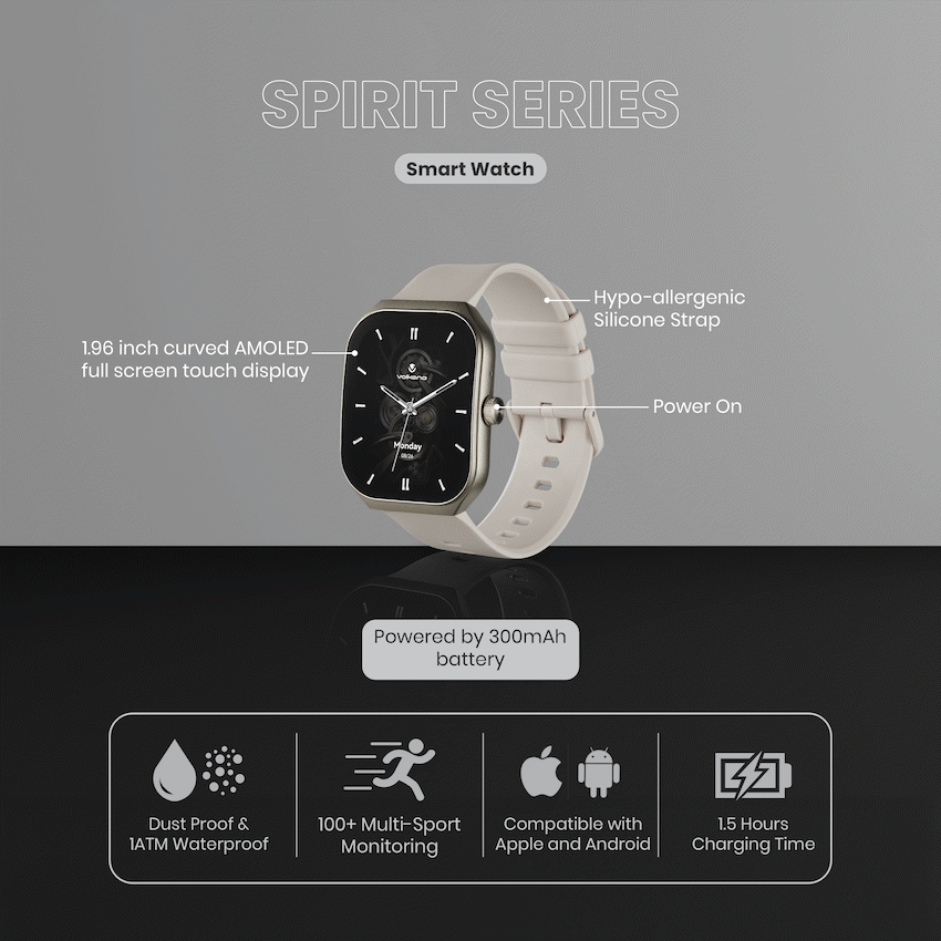Volkano Spirit Series Smart Watch - Image 34