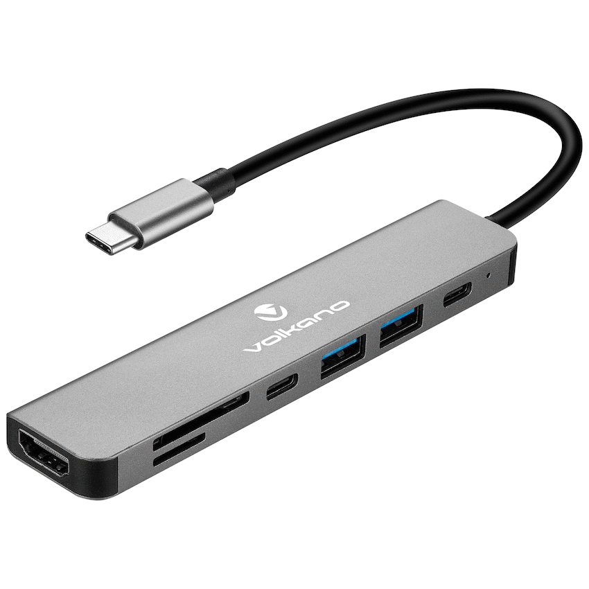 Volkano Expand Series 7-in-1 Type-C Hub