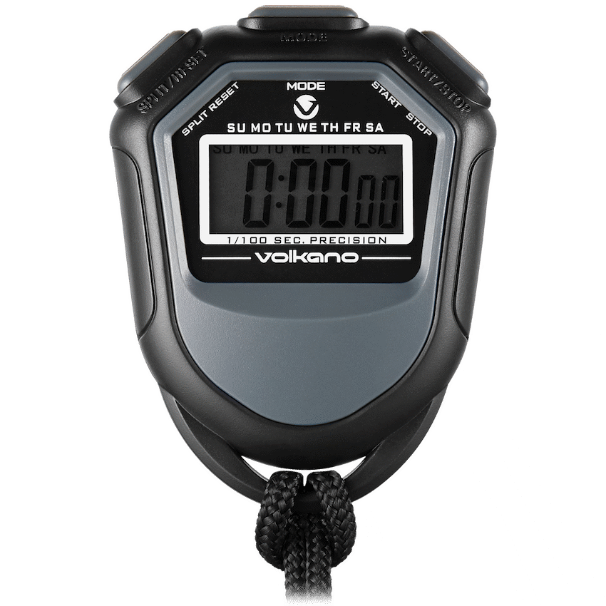 Volkano Track Series Stopwatch - Black