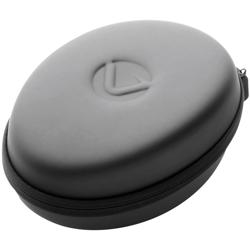 Volkano Shell Elliptical Headphone Case - Black