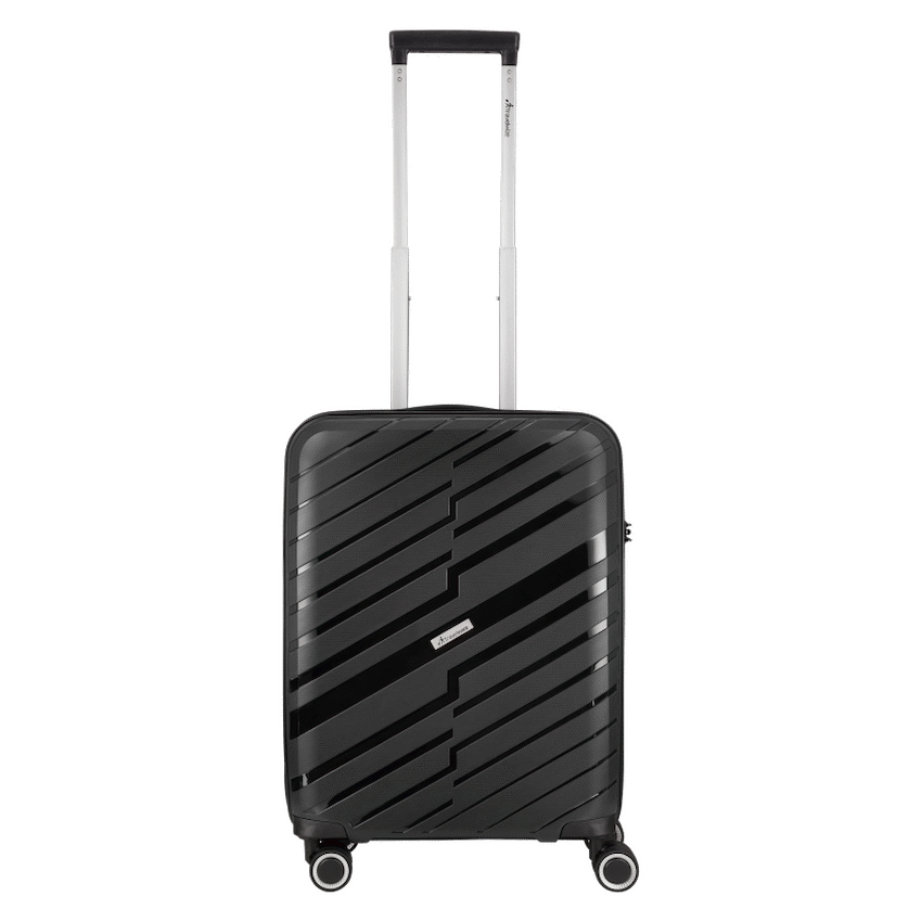 Travelwize Java PP 4-Wheel Spinner 65cm Luggage - Black