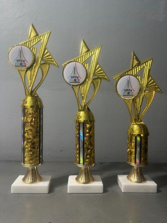 XL Eiffel Star set of 3