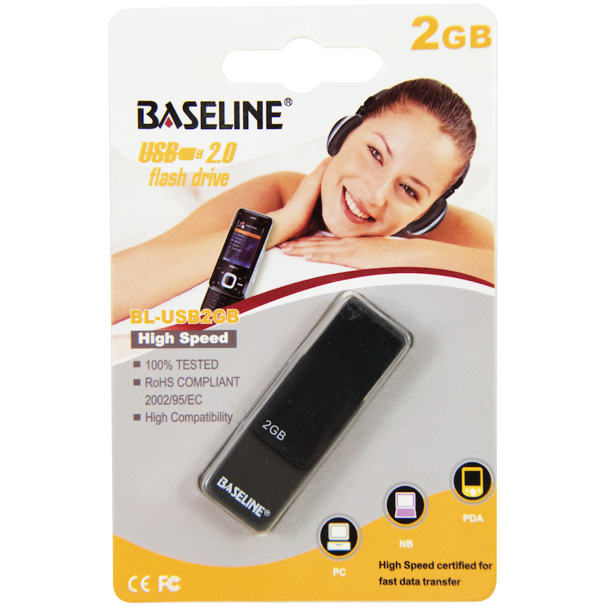 Baseline USB 2GB Flash Drive
