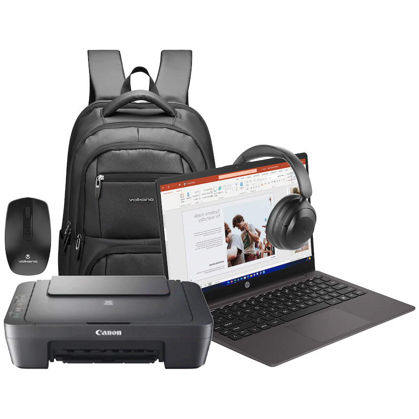 HP CU3K6ES#ACQ - 245 G10 14-inch 8GB/256GB Win11 Printer+Bag+Mouse+Headphone