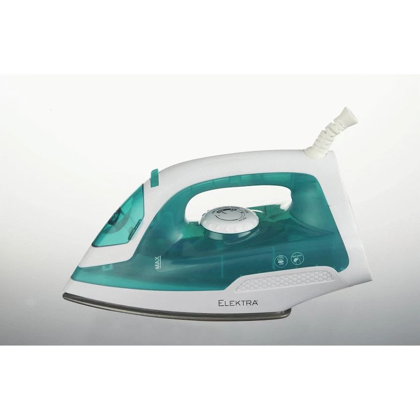 Elektra 1200W Steam Iron - Green