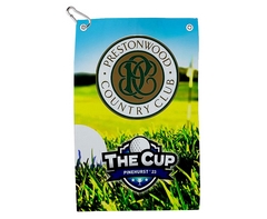 Smooth Custom Single-Sided Golf Towel