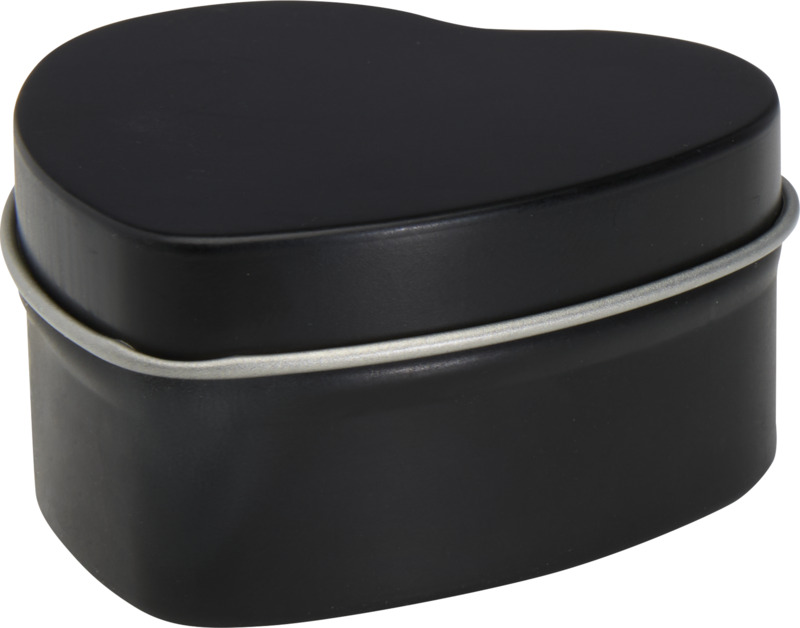 Blissful heart-shaped tin candle with vanilla aroma - Image 13