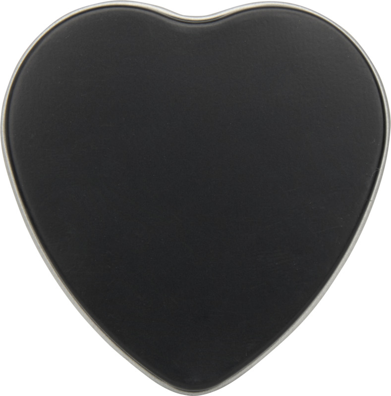 Blissful heart-shaped tin candle with vanilla aroma - Image 12