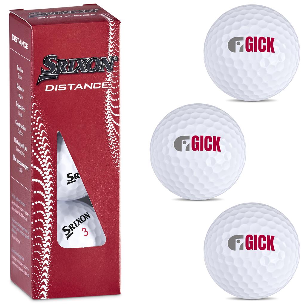 Srixon Distance Golf Balls Sleeve of 3
