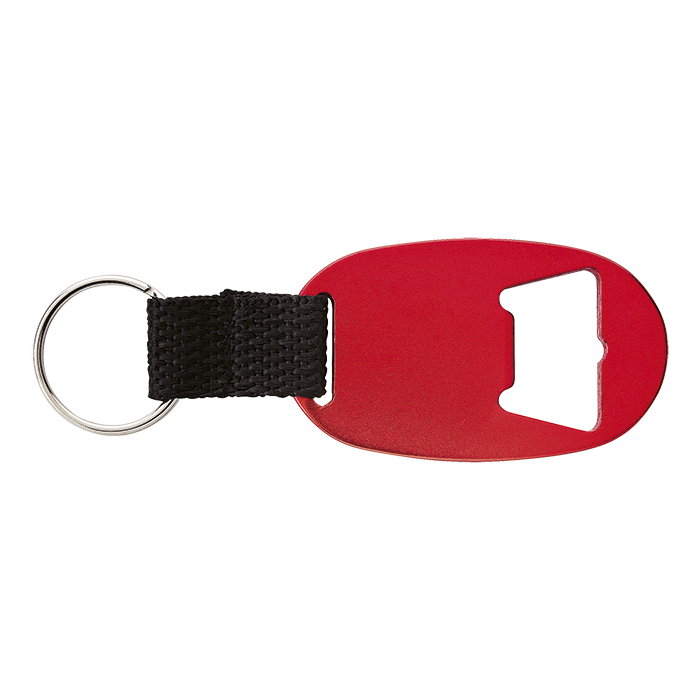 Web Strap Bottle Opener Keychain