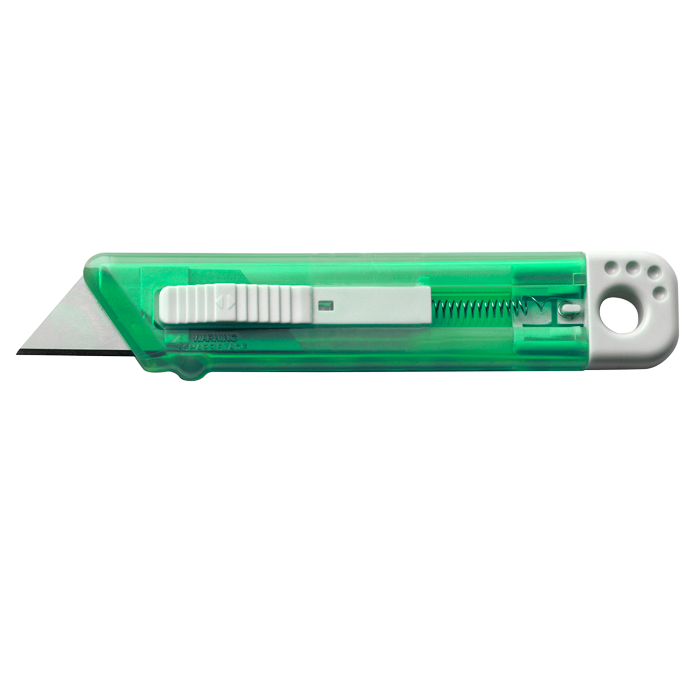 Translucent Knife with Safety Mechanism