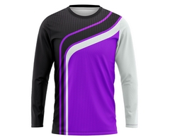 Custom Unisex 5XL- Crew Neck Sub Long Sleeve Shirt