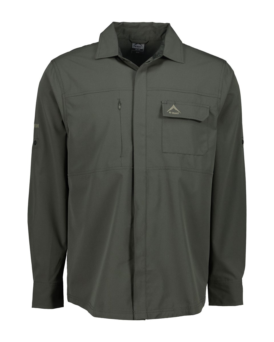 n*3様 LUXURYMATERIAL CLASSIC SHIRTS by LI K-Way Explorer Tech LS Shirt Mens | The Promo Group