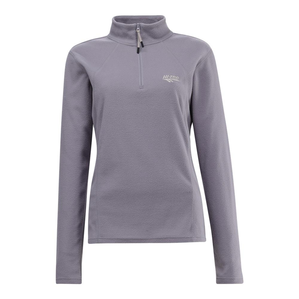 Hi-Tec Ladies Tech 1/4 Zip Fleece - Quicksilver